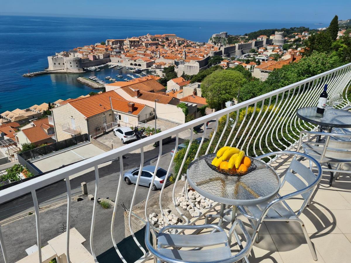 Panoramic Sea And Old Town View Dubrovnik Exterior photo
