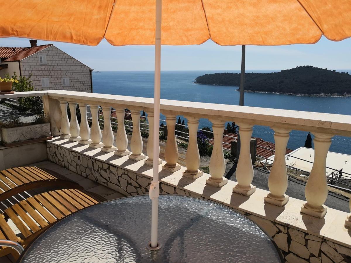 Panoramic Sea And Old Town View Dubrovnik Exterior photo